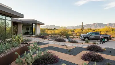 Landscaping services in Tucson, AZ for residential yards and desert-friendly outdoor spaces