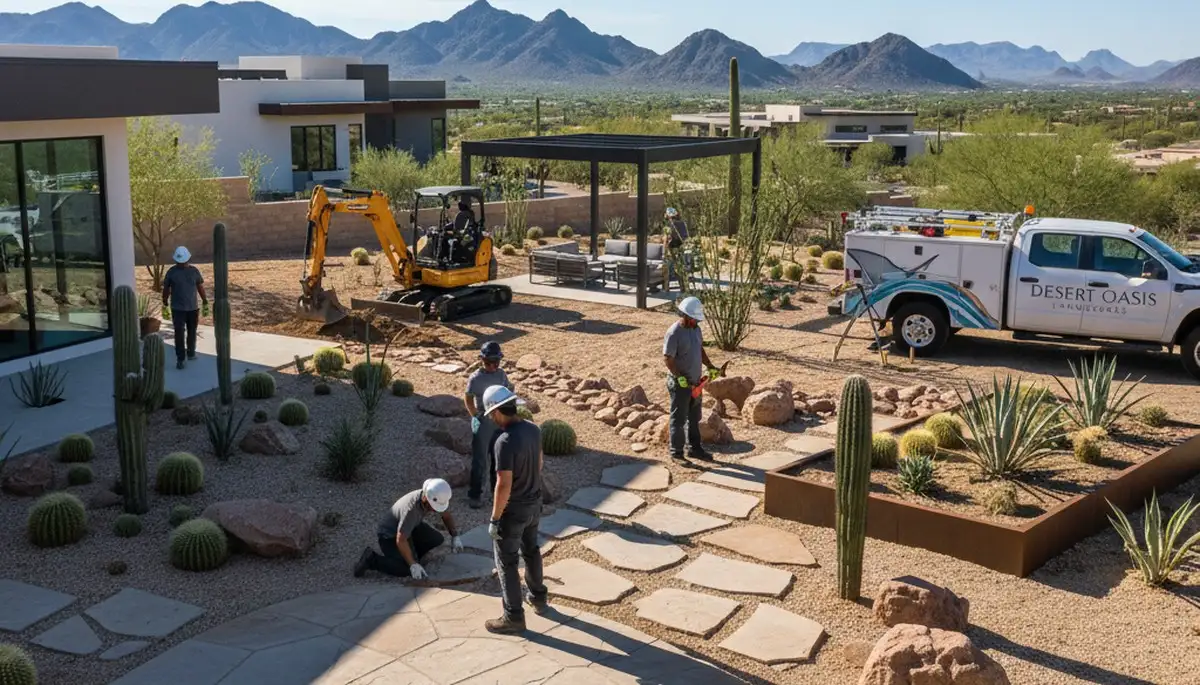 Landscaping services in Tucson, AZ for residential and commercial outdoor spaces